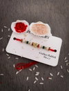 2 Raksha Bandhan Golden And Silver Rakhdi Manufactures
